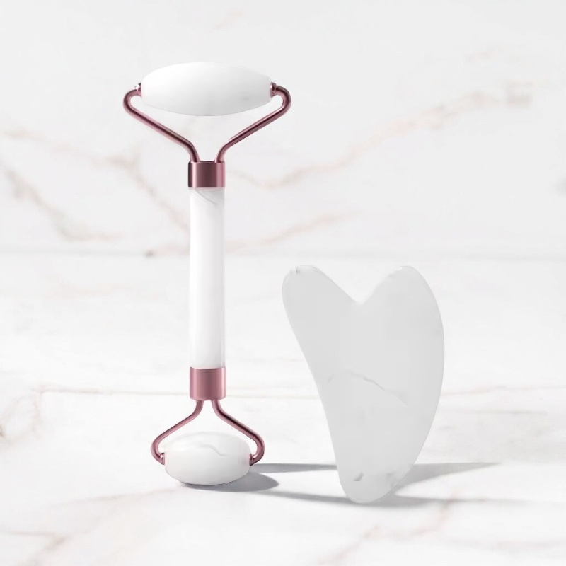 Gua-Sha et Rouleau Visage massage facial