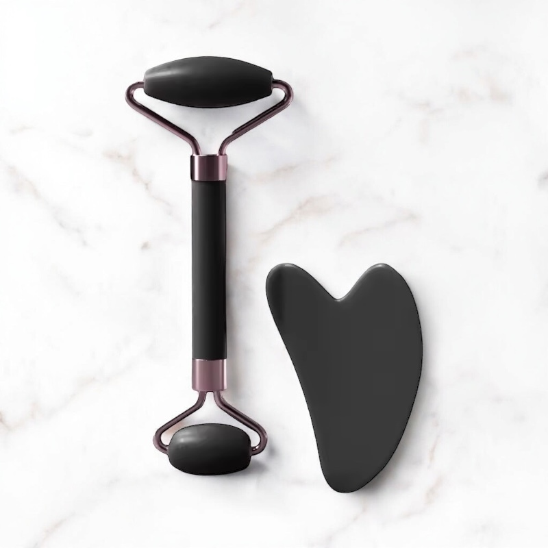 Gua-Sha et Rouleau Visage massage facial