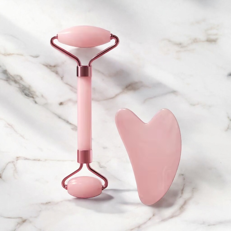 Gua-Sha et Rouleau Visage massage facial
