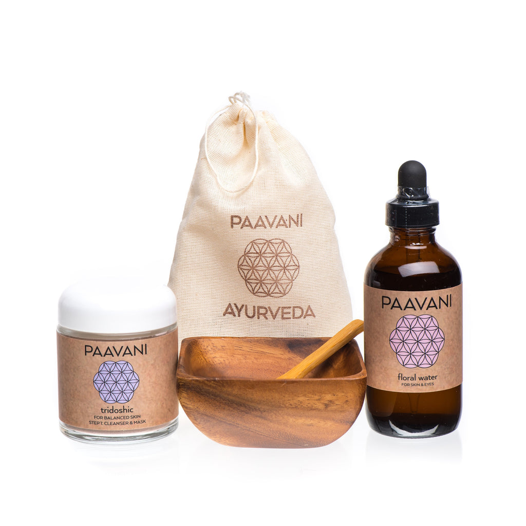 Rituel nettoyant et masque | Kit de nettoyage du visage ayurvédique