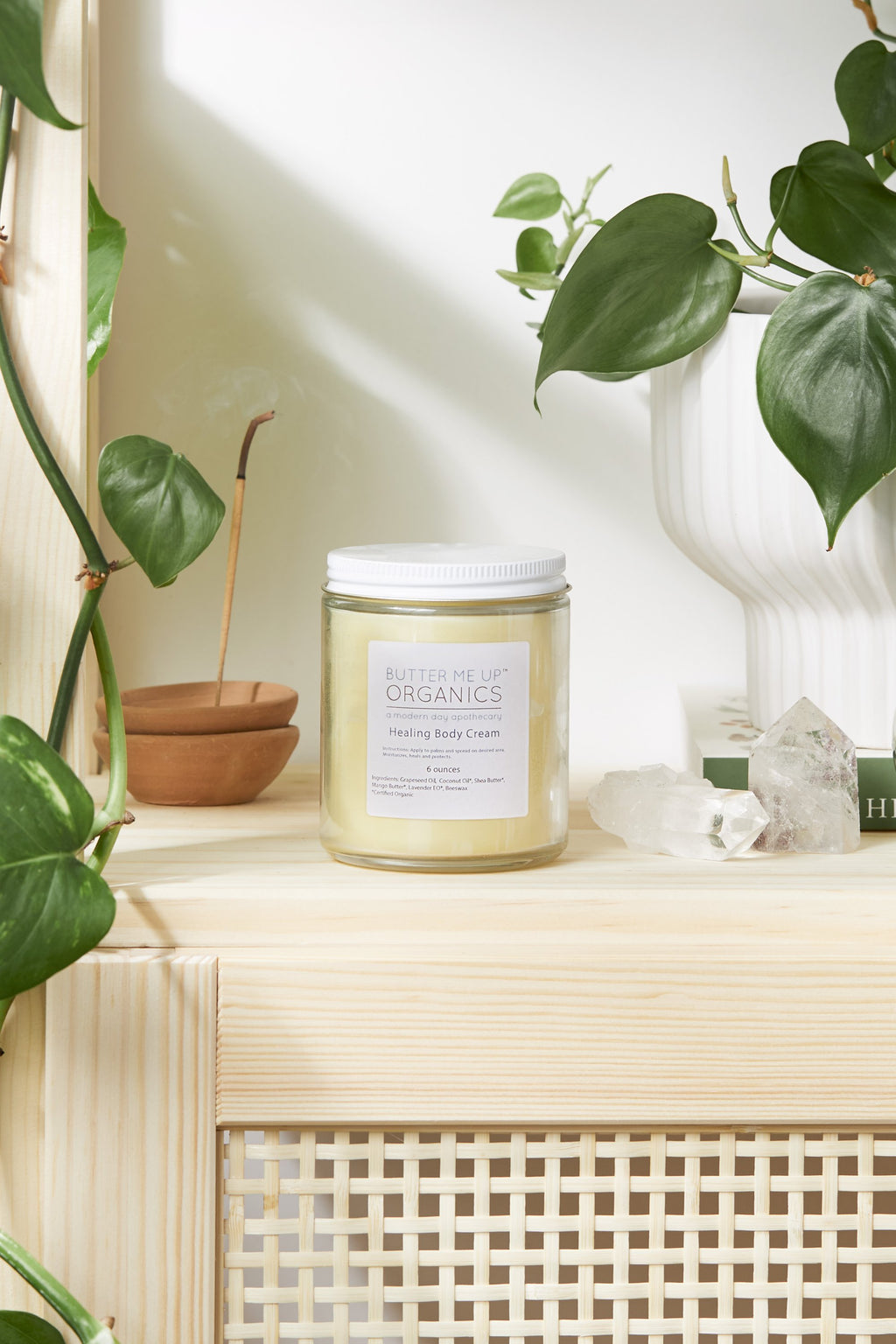 Crème corporelle réparatrice / lait corporel bio / peau d'hiver / peau sèche /