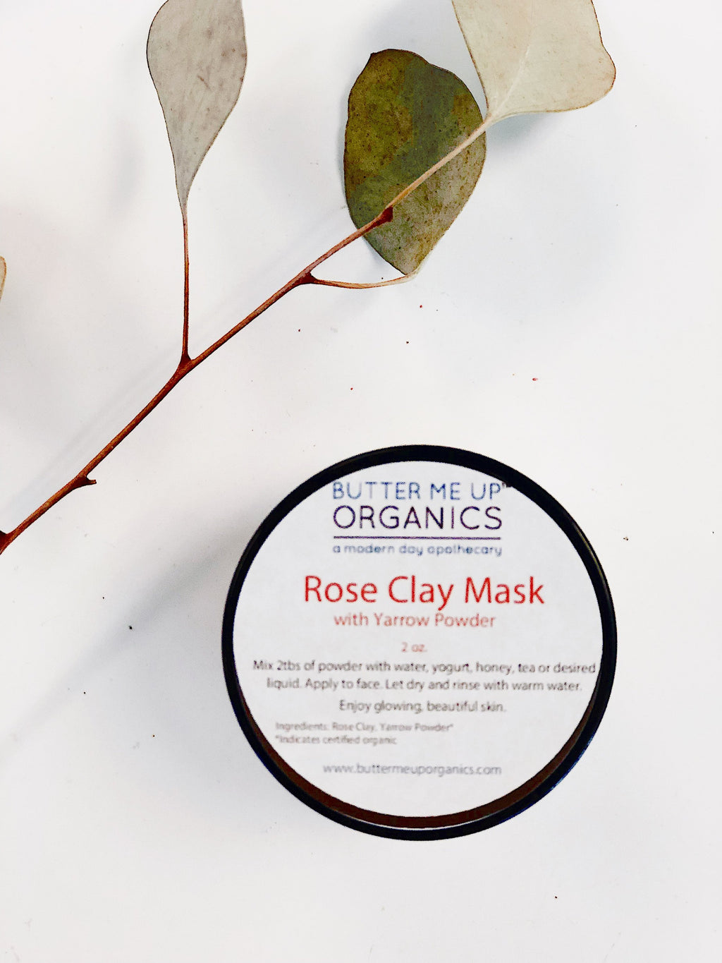 Masque visage à l'argile rose