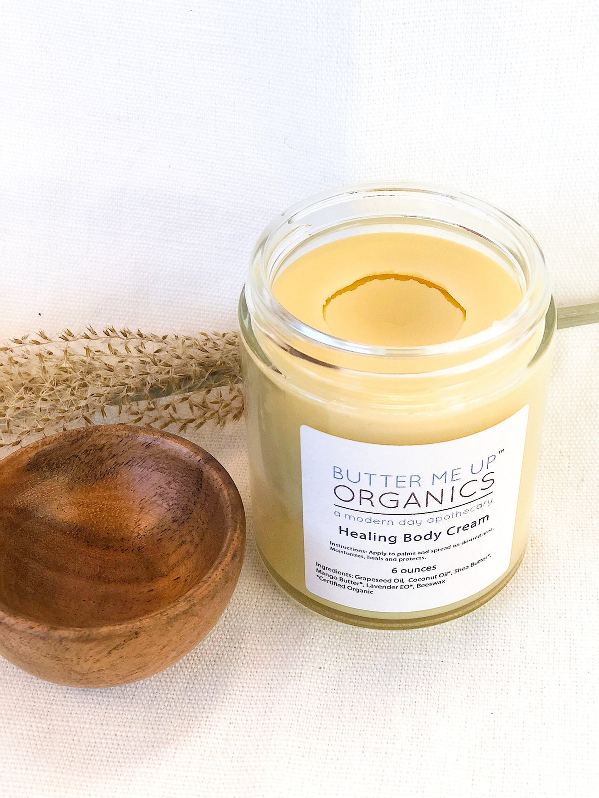 Crème corporelle réparatrice / lait corporel bio / peau d'hiver / peau sèche /